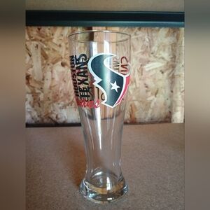 New Houston Texans Beer Glassware